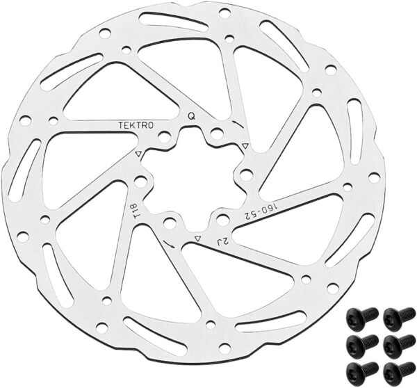 Scheibenbremse Tektro TR-24 Scheibenbremsrotor 160MM 6 Loch Hydraulische Bremse