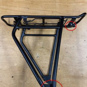 Fahrrad Gepäckträger "Gravelbike" 26"/27.5" schwarz