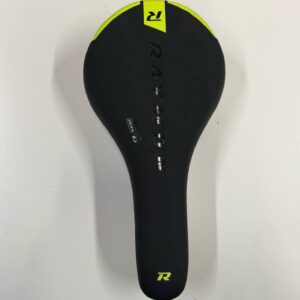 Raymon MGS Fahrradsattel Original Touren E-Bike Trekking Component Sattel ( Black/Neon-Yellow) versch. Größen