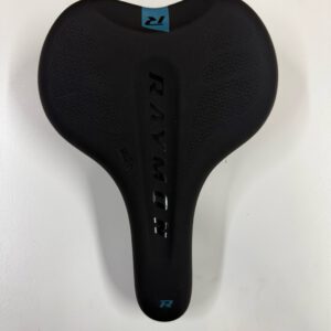 Raymon MGS Fahrradsattel Original Touren E-Bike Trekking Component Sattel ( Black/Petrolblue) versch. Größen